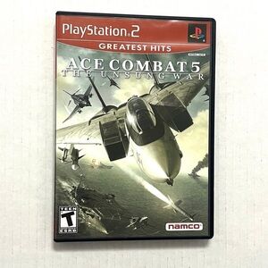 Ace Combat 5: The Unsung War (Sony PlayStation 2, 2004) Complete & Tested